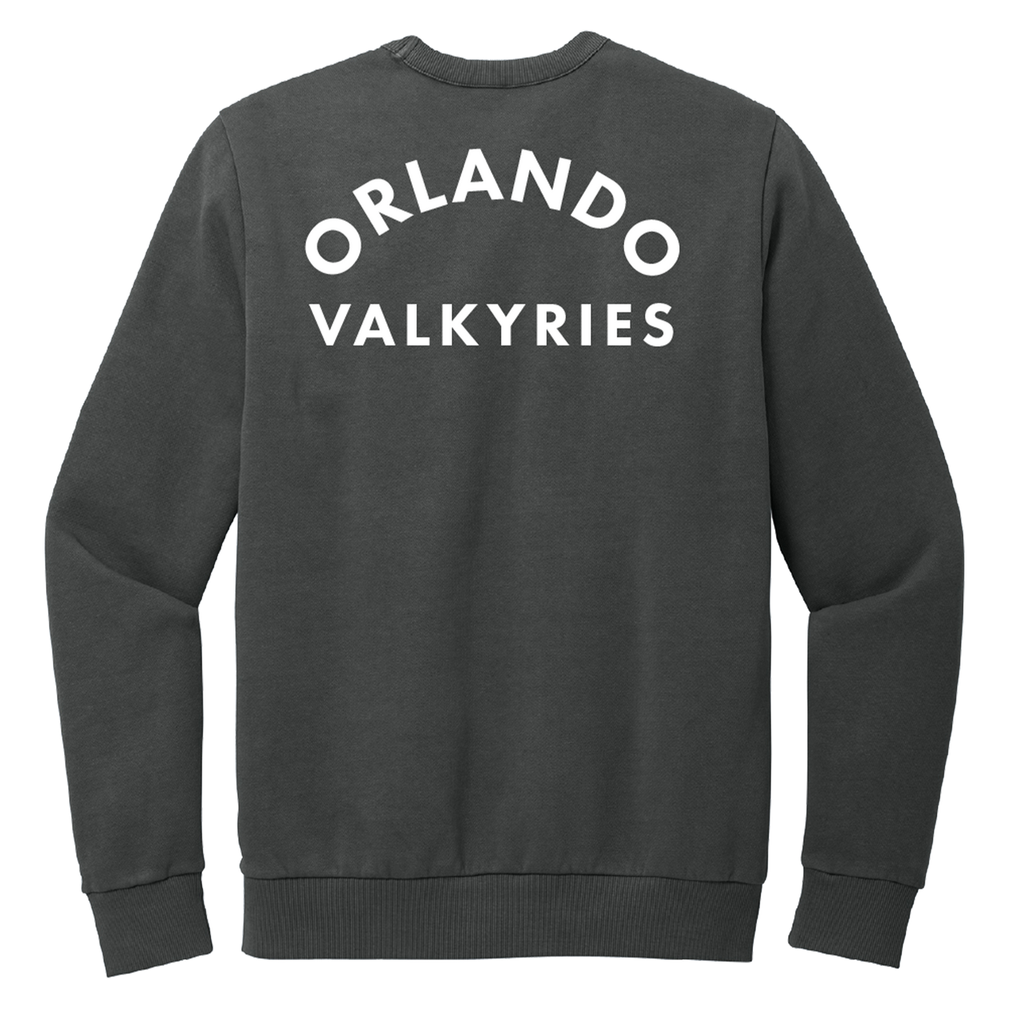 Orlando Valkyries Arched Orlando Faded Crewneck