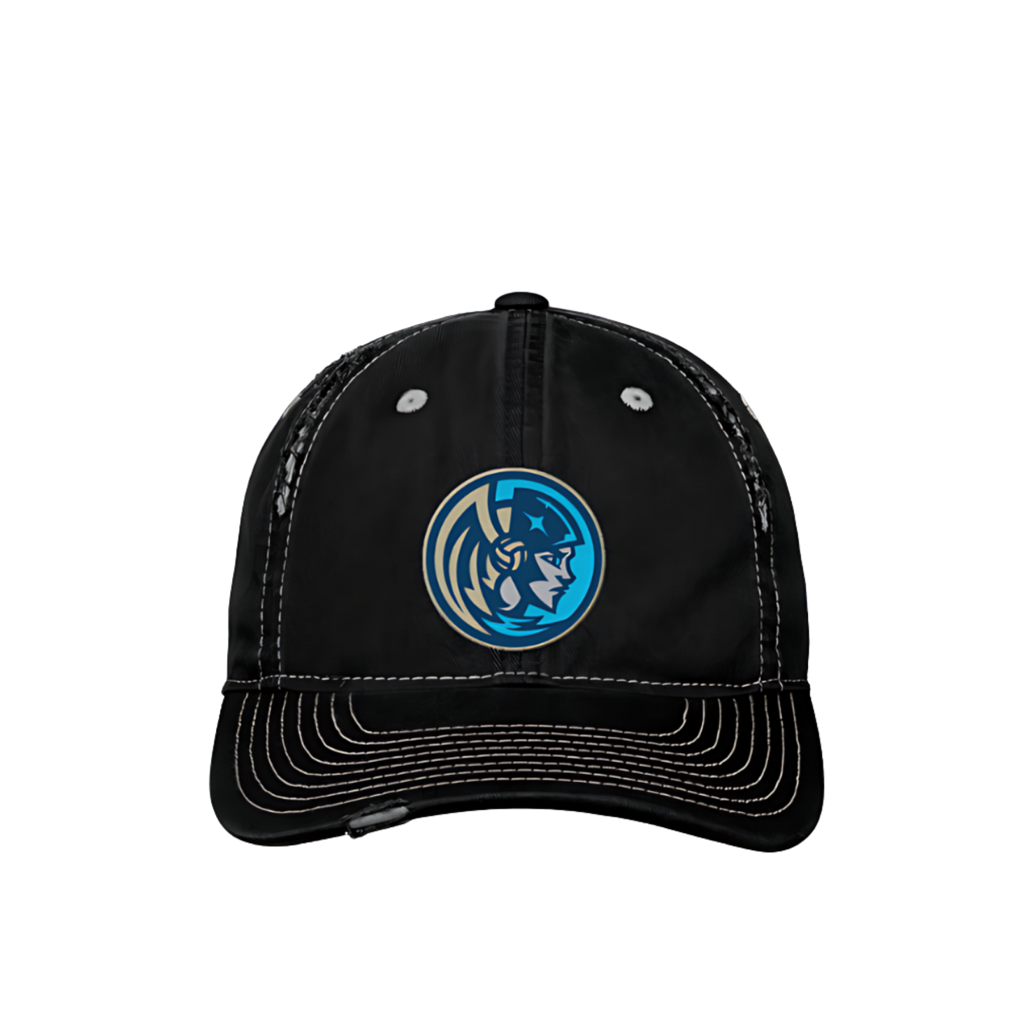 Orlando Valkyries Icon Logo Distressed Hat