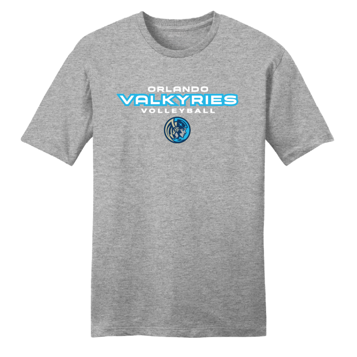 Orlando Valkyries Icon Wordmark Logo T-Shirt