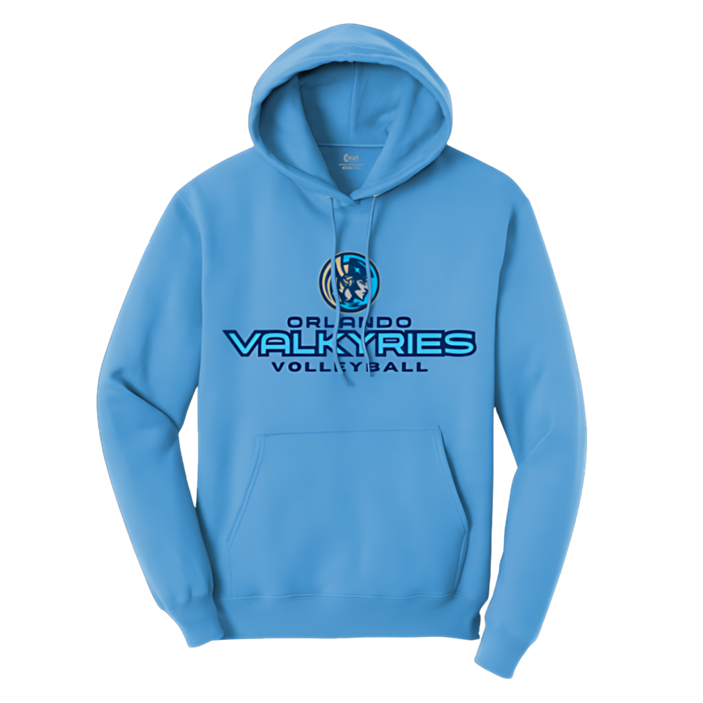 Orlando Valkyries Icon Wormark Logo Hoodie