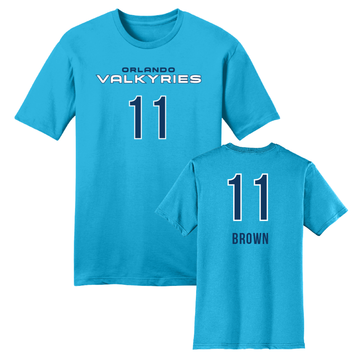 Orlando Valkyries Jersey T-Shirt - Brown