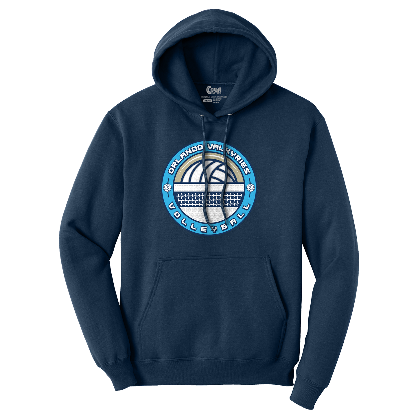 Orlando Valkyries Net Badge Hoodie