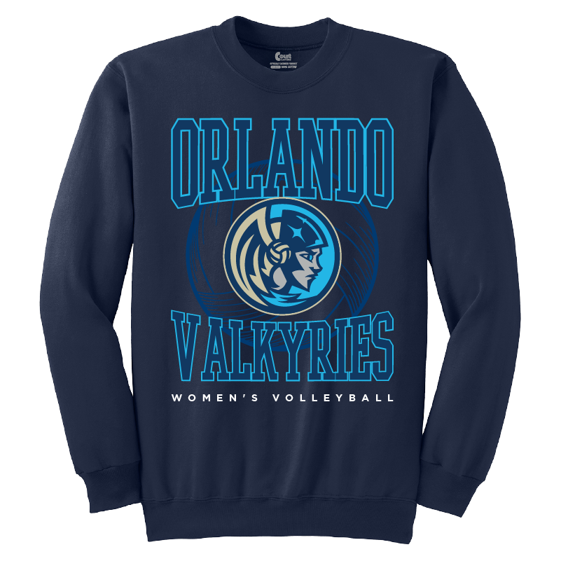 Orlando Valkyries Volleyball Crewneck