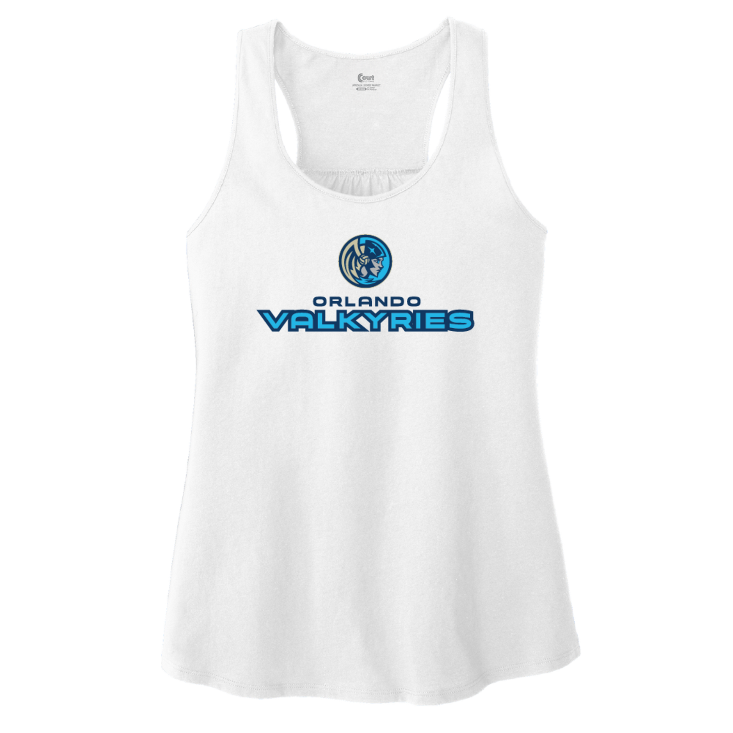 Orlando Valkyries Womens Icon Wordmark Logo Tank Top