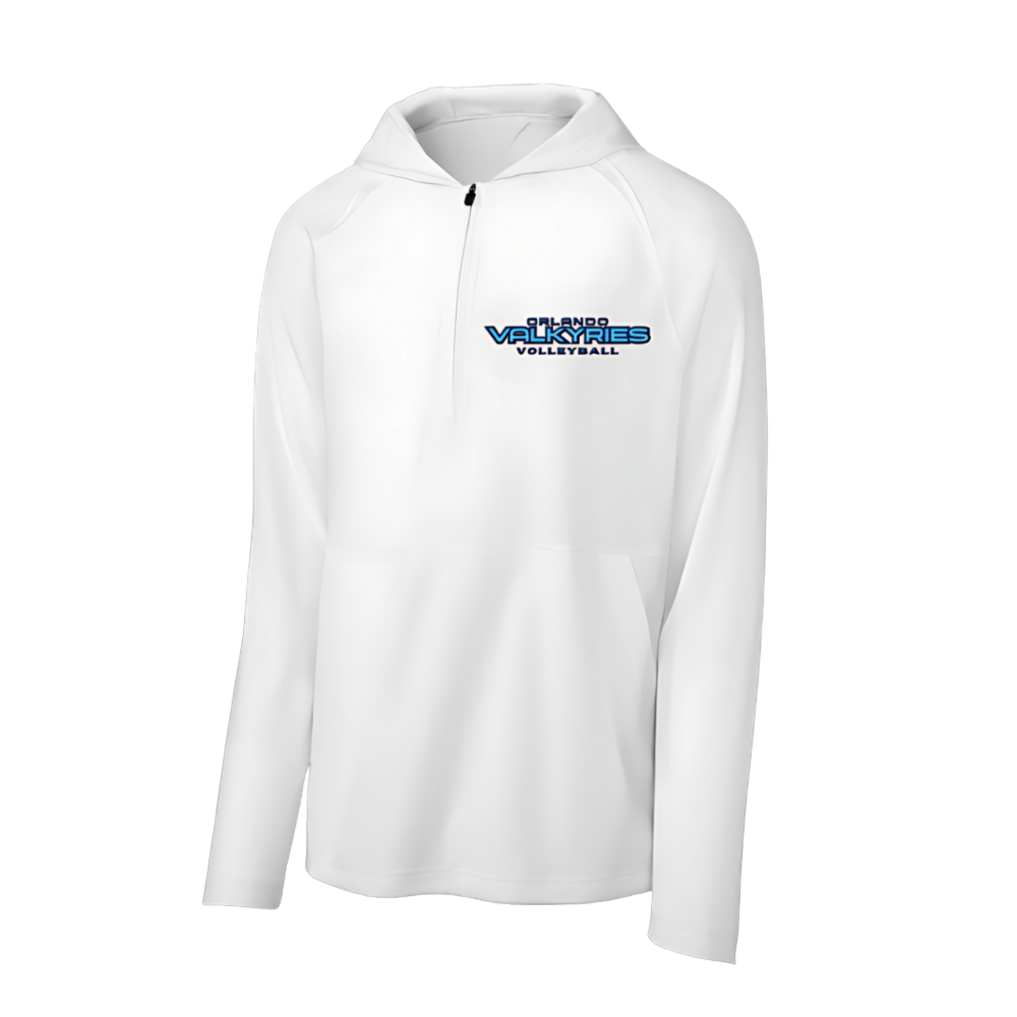 Orlando Valkyries Wordmark Logo 1/2 Zip Jacket