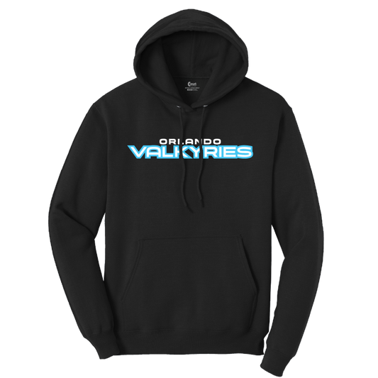 Orlando Valkyries Wordmark Logo Hoodie