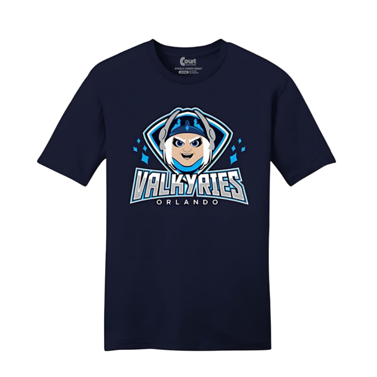 Orlando Valkyries Youth Mascot Logo T-Shirt