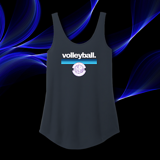 Ladies Volleyball. Logo Tank Top