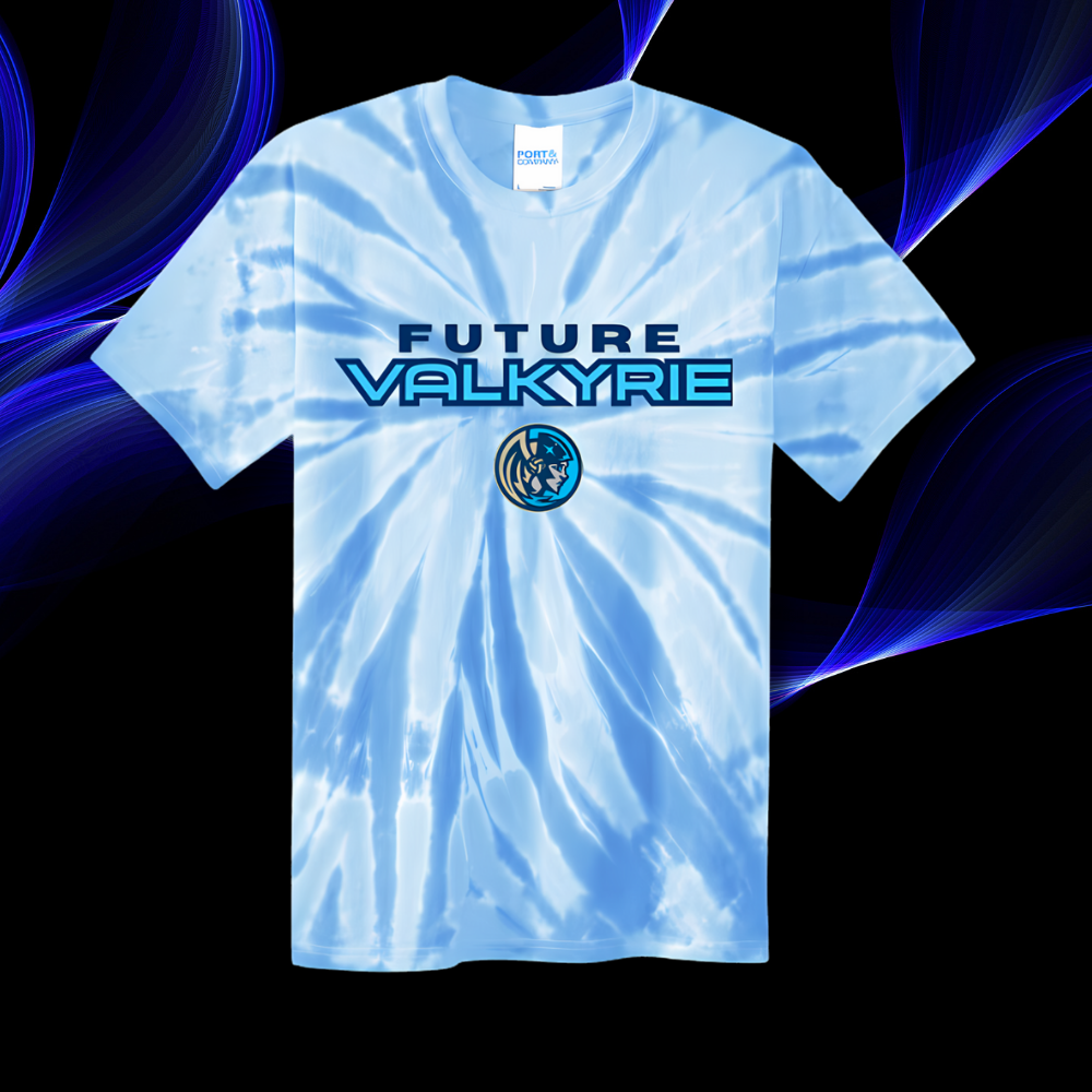 Youth Future Valkyrie Logo Tie Dye T-Shirt