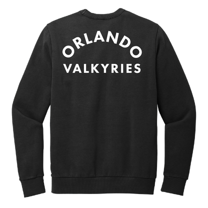 Orlando Valkyries Arched Orlando Faded Crewneck
