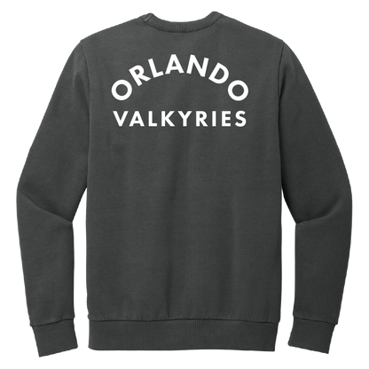Orlando Valkyries Arched Orlando Faded Crewneck