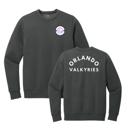 Orlando Valkyries Arched Orlando Faded Crewneck