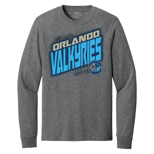 Orlando Valkyries Bolt Long Sleeve T-Shirt