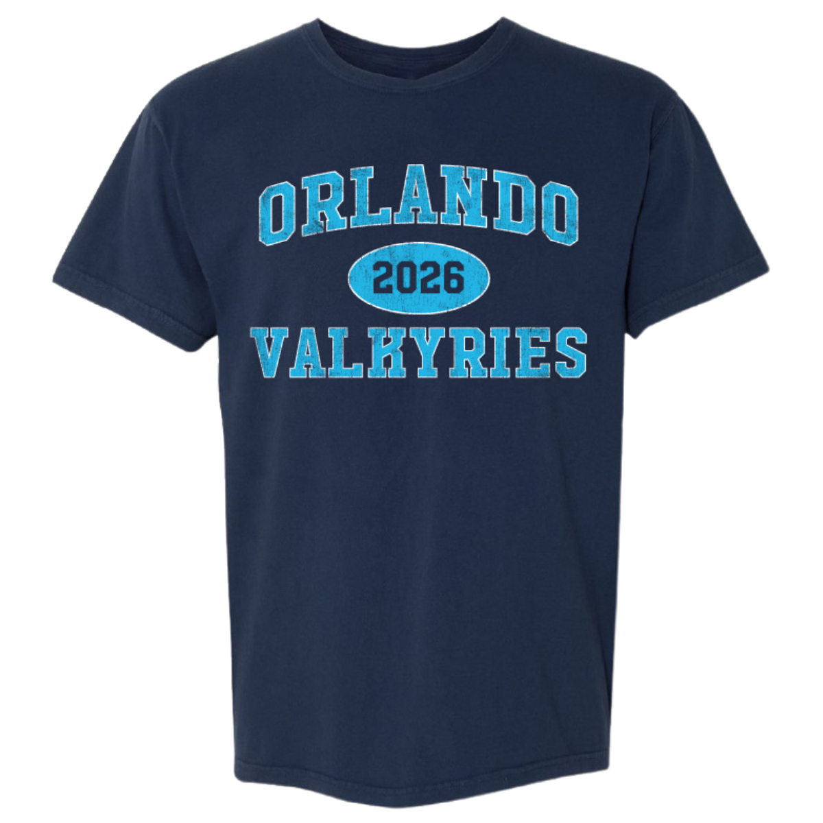 Orlando Valkyries Classic Varsity T-Shirt Navy
