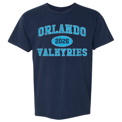 Orlando Valkyries Classic Varsity T-Shirt Navy