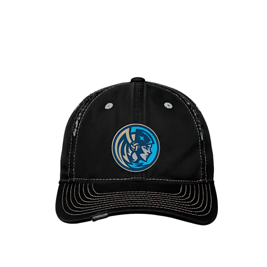 Orlando Valkyries Icon Logo Distressed Hat