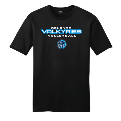 Orlando Valkyries Icon Wordmark Logo T-Shirt