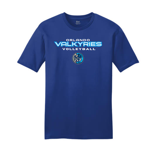 Orlando Valkyries Icon Wordmark Logo T-Shirt
