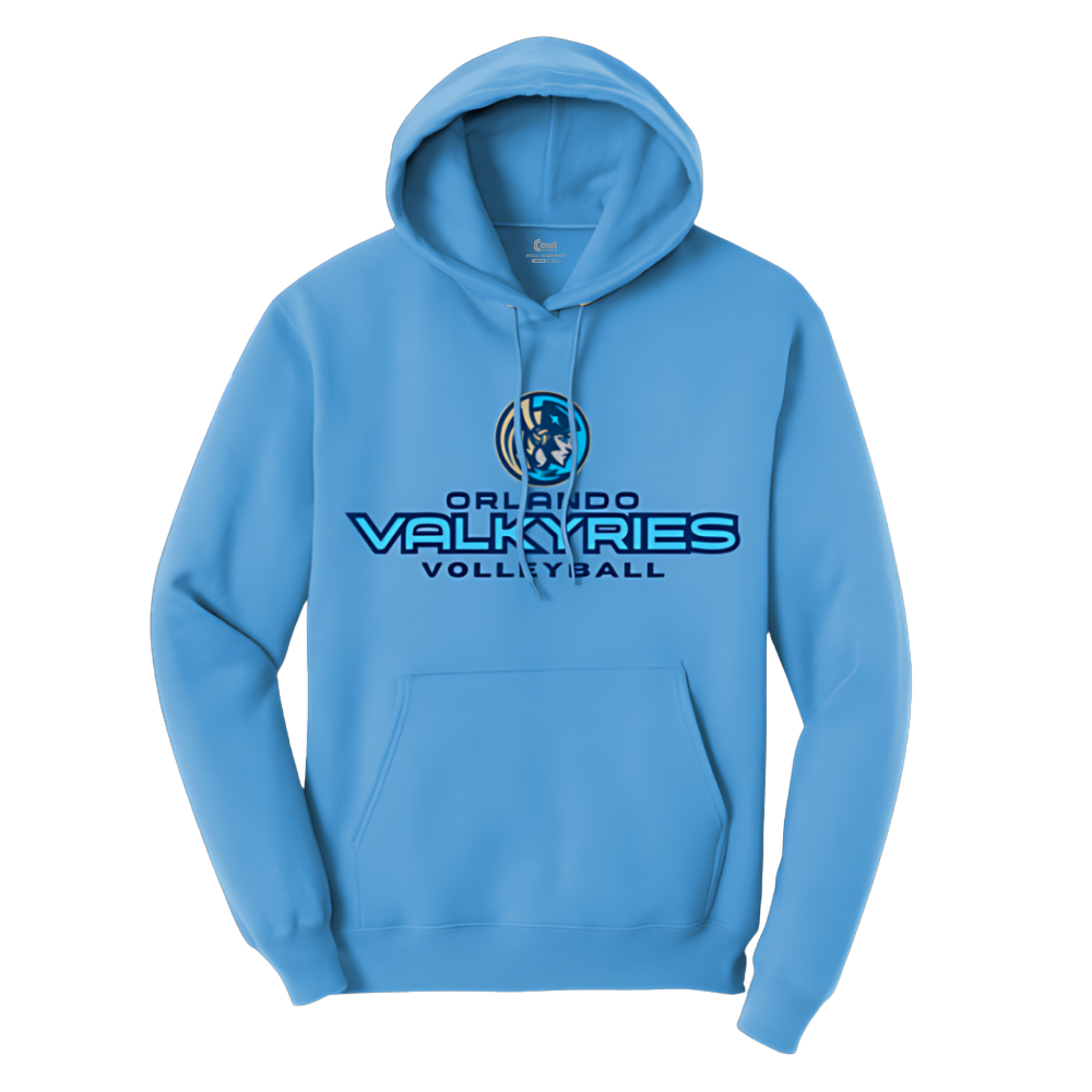 Orlando Valkyries Icon Wormark Logo Hoodie