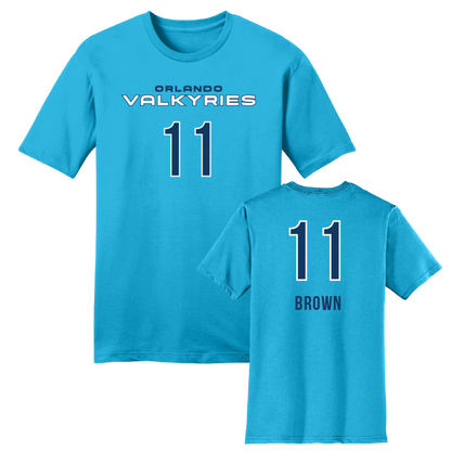 Orlando Valkyries Jersey T-Shirt - Brown