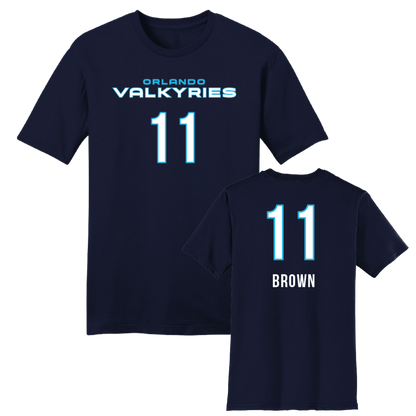 Orlando Valkyries Jersey T-Shirt - Brown