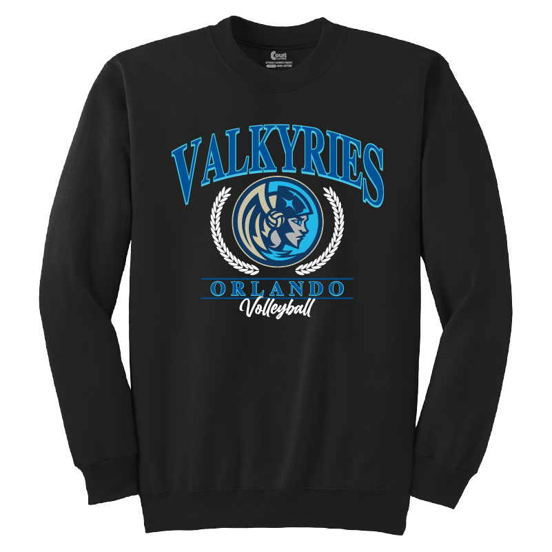 Orlando Valkyries Laurel Crewneck
