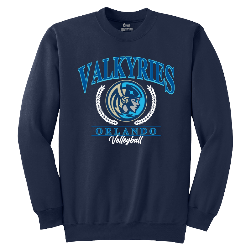 Orlando Valkyries Laurel Crewneck