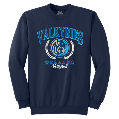 Orlando Valkyries Laurel Crewneck