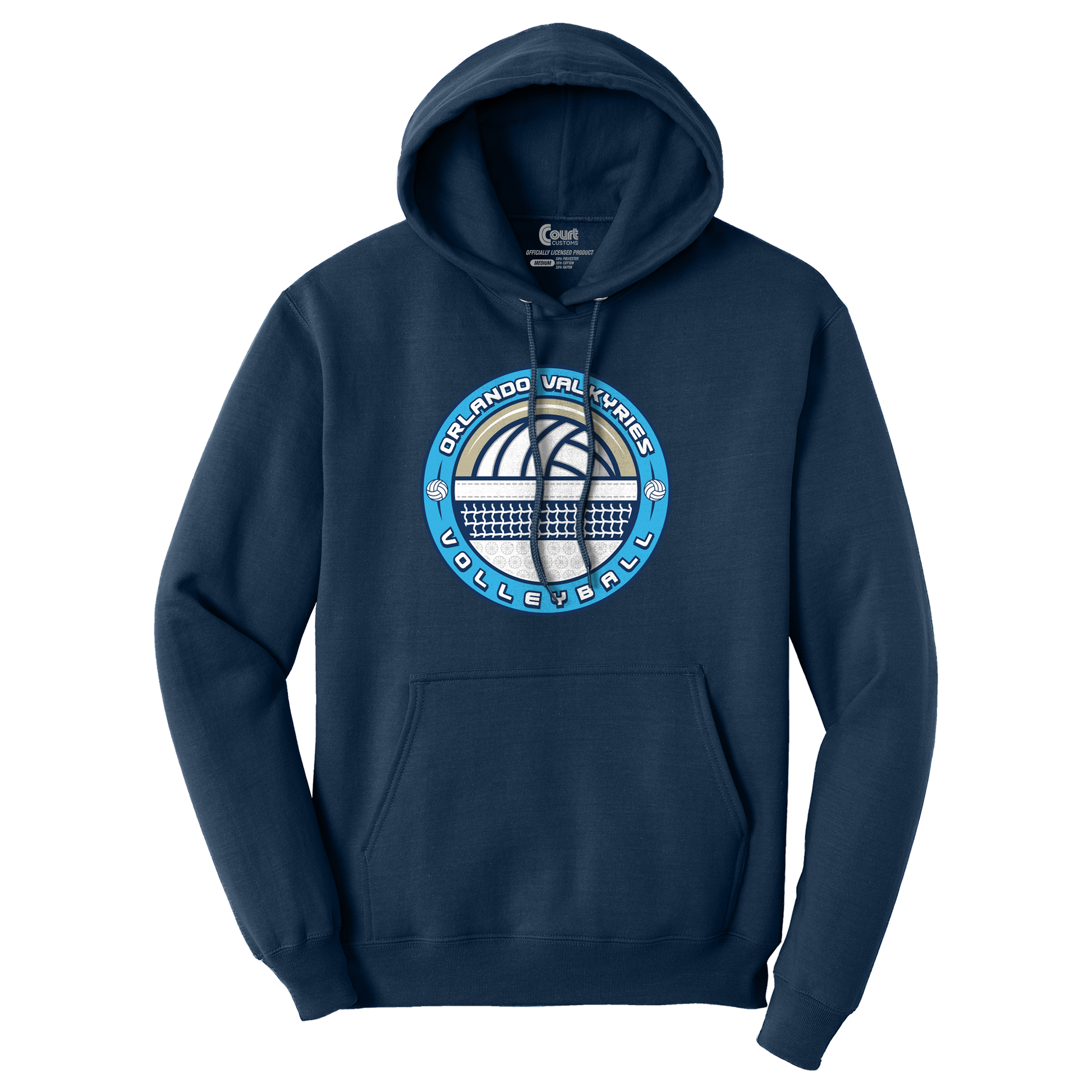 Orlando Valkyries Net Badge Hoodie