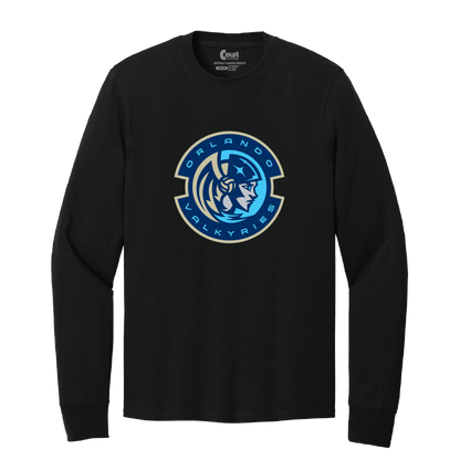 Orlando Valkyries Official Logo Long Sleeve T-Shirt