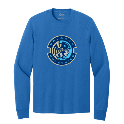 Orlando Valkyries Official Logo Long Sleeve T-Shirt