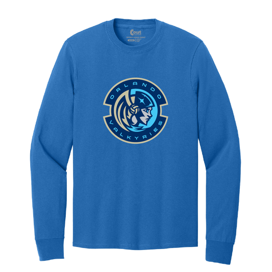 Orlando Valkyries Official Logo Long Sleeve T-Shirt