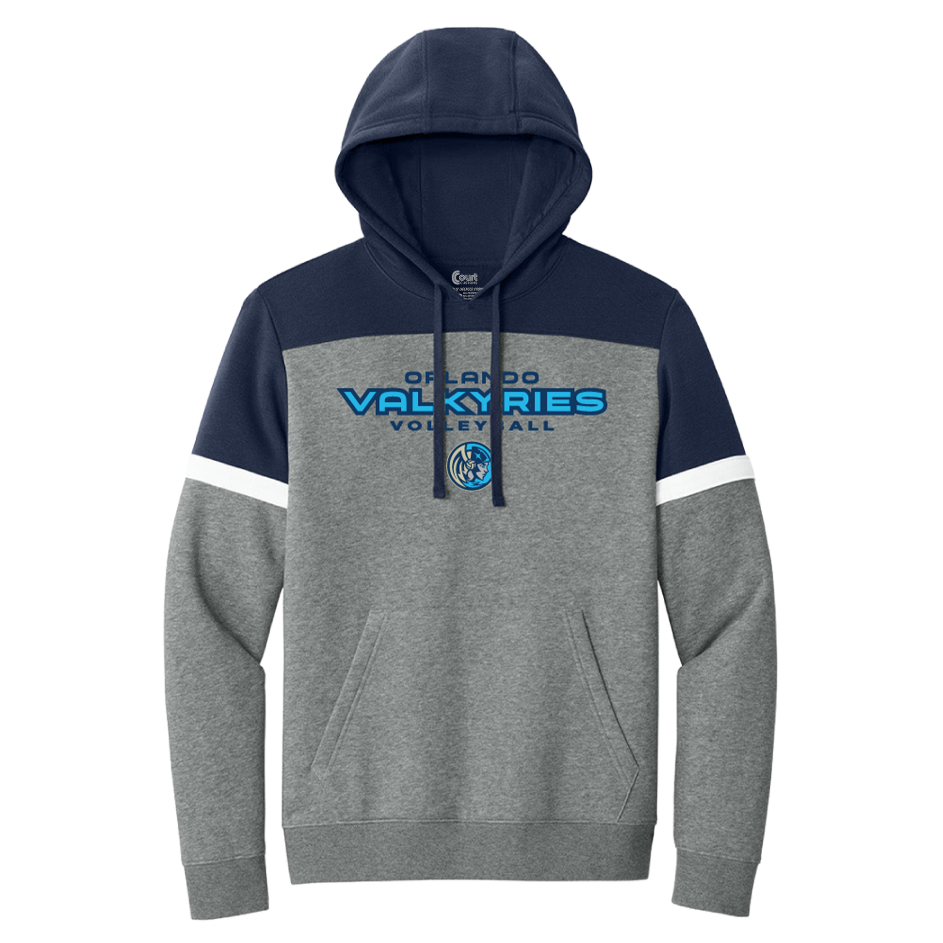 Orlando Valkyries Signature Sideline Colorblock Hoodie