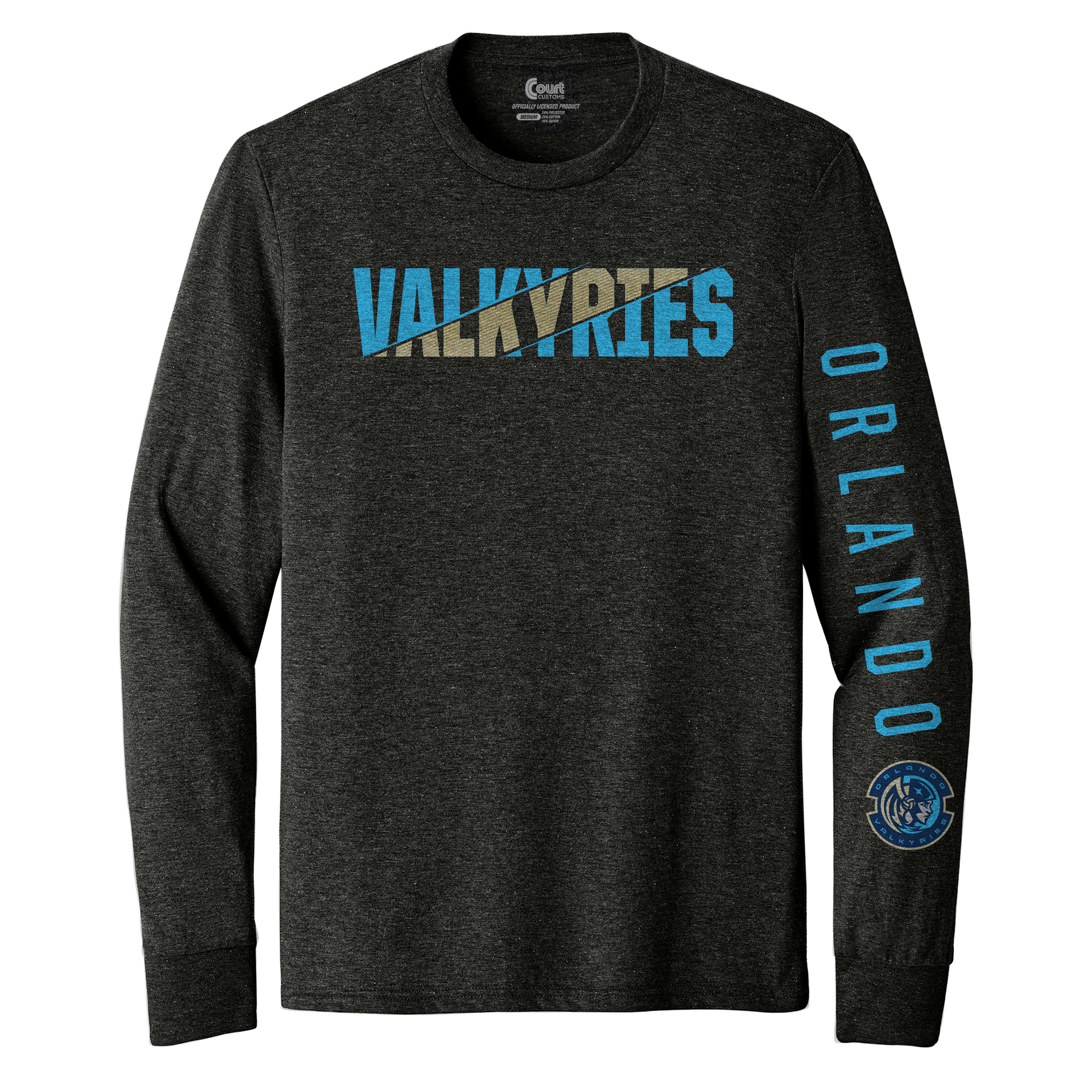 Orlando Valkyries Slash Long Sleeve T-Shirt