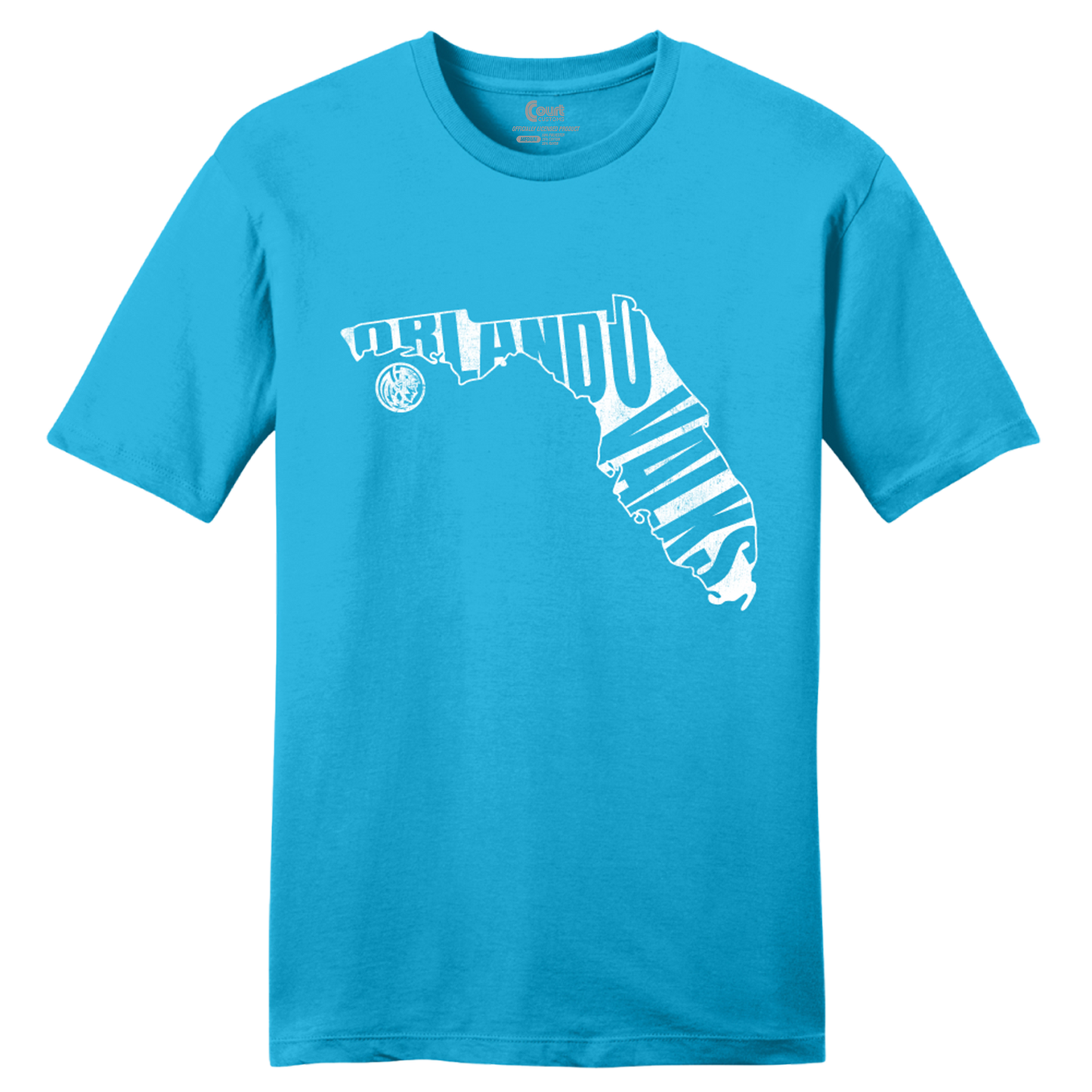 Orlando Valkyries State T-Shirt Light Turquoise