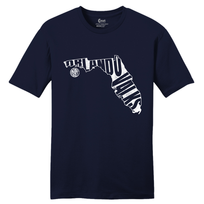 Orlando Valkyries State T-Shirt New Navy
