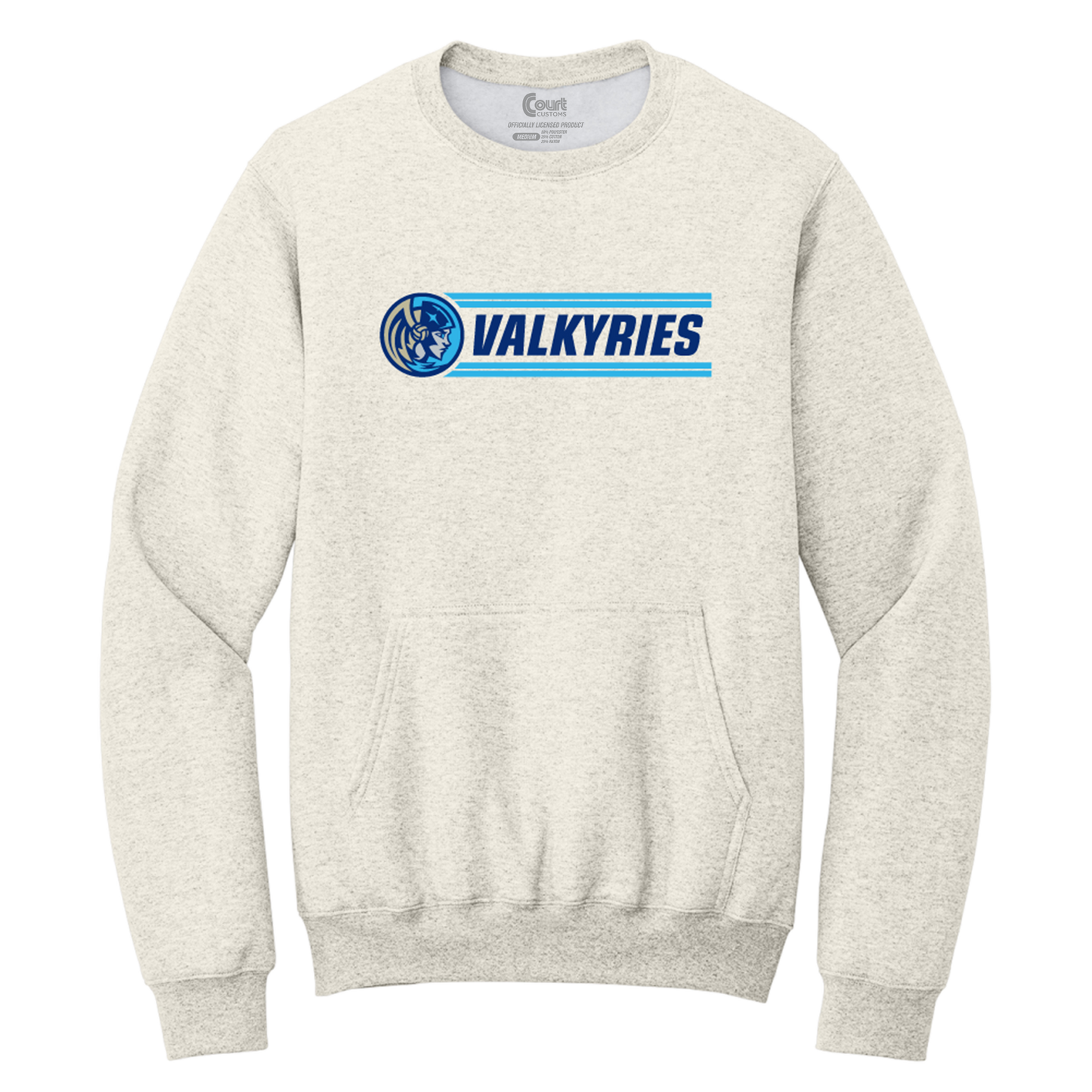 Orlando Valkyries Victory Stripe Crewneck