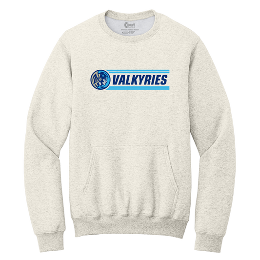 Orlando Valkyries Victory Stripe Crewneck