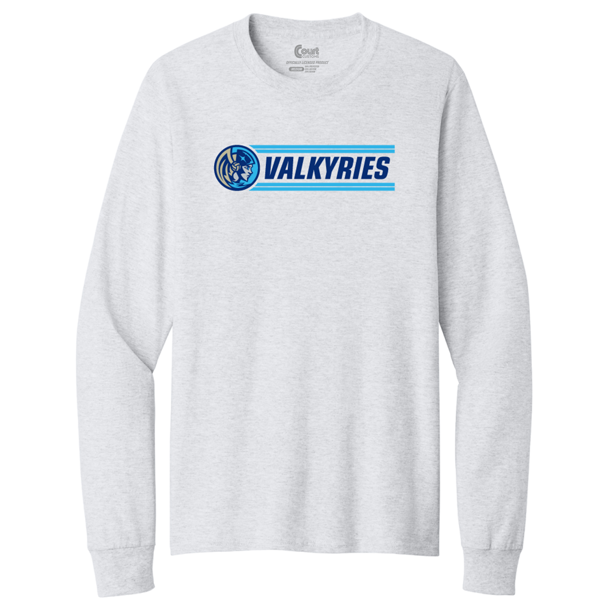 Orlando Valkyries Victory Stripe Long Sleeve T-Shirt