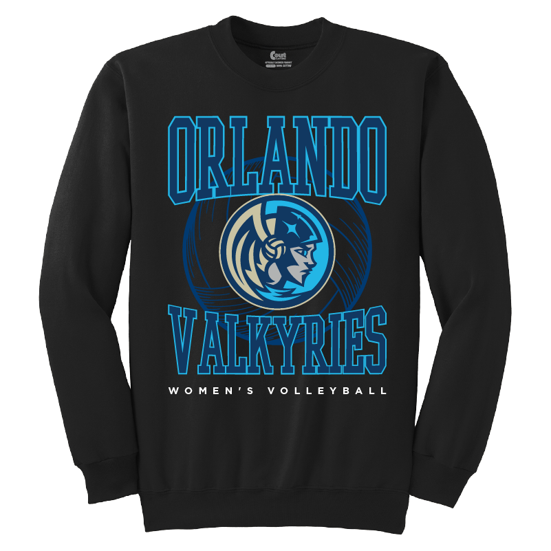 Orlando Valkyries Volleyball Crewneck