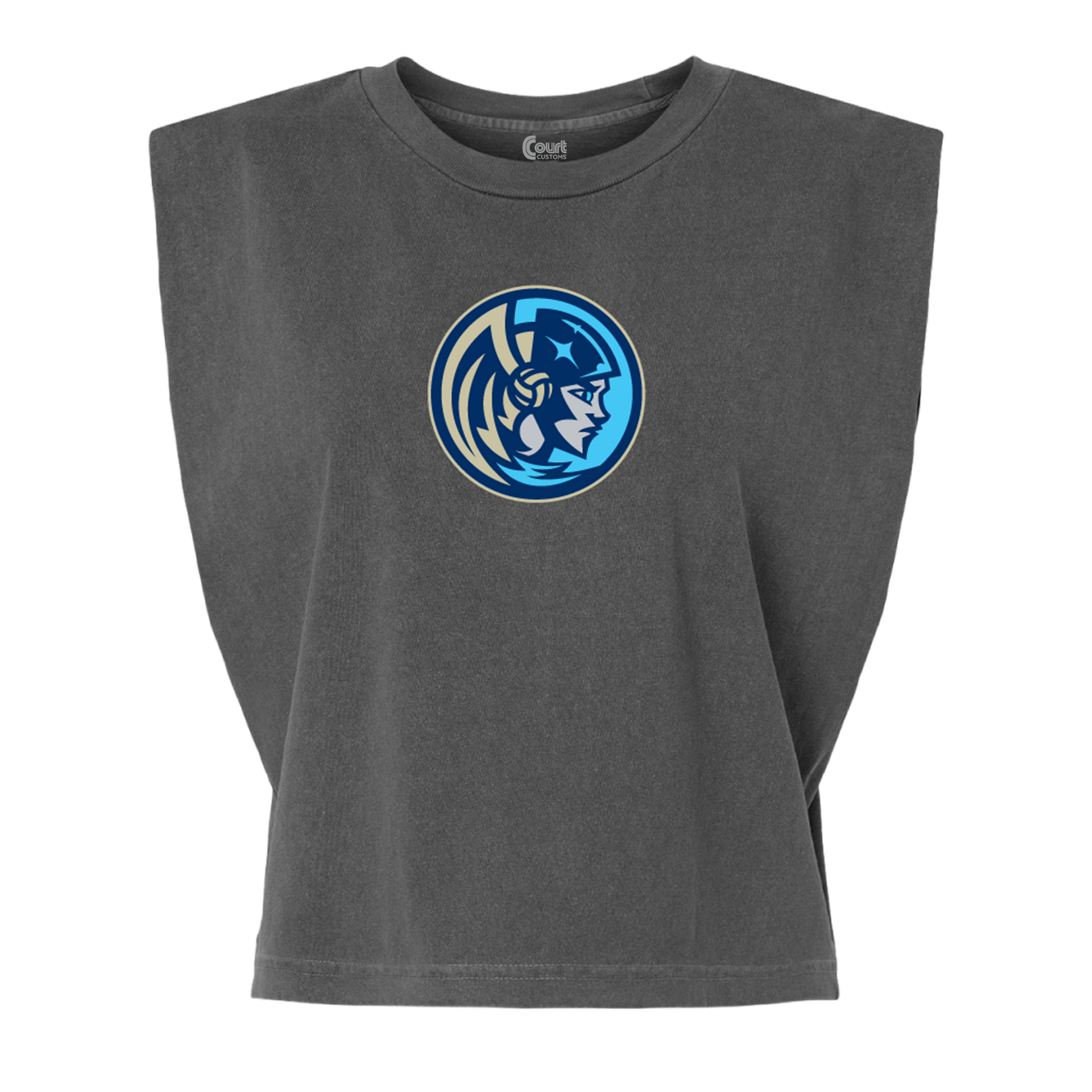 Orlando Valkyries Womens Icon Logo Cropped T-Shirt