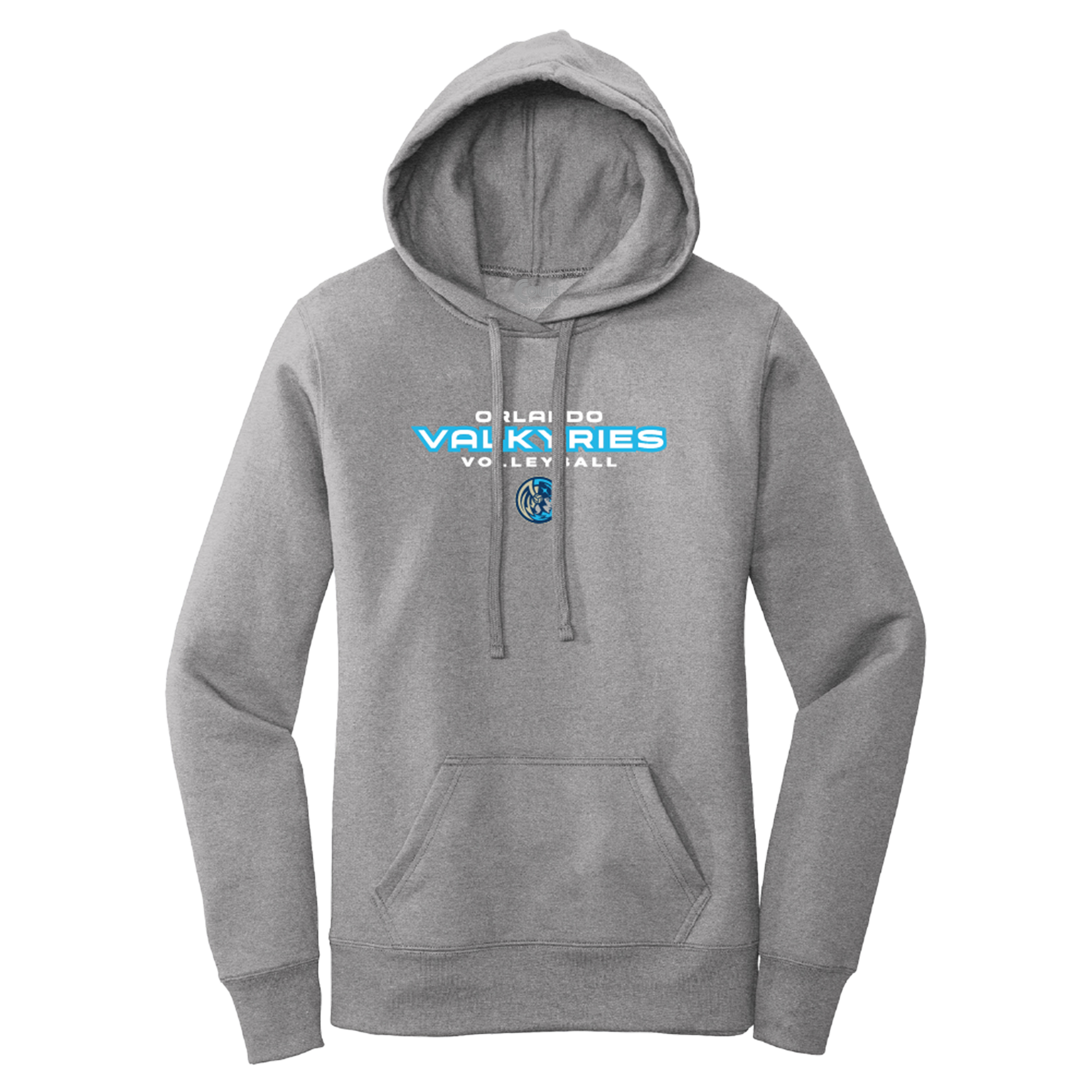 Orlando Valkyries Womens Icon Wordmark Logo Hoodie