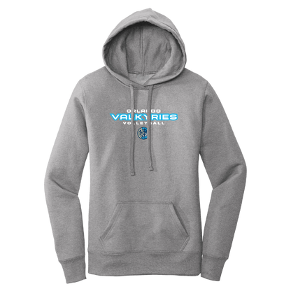 Orlando Valkyries Womens Icon Wordmark Logo Hoodie