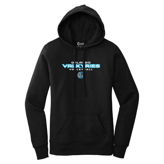 Orlando Valkyries Womens Icon Wordmark Logo Hoodie