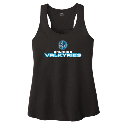 Orlando Valkyries Womens Icon Wordmark Logo Tank Top