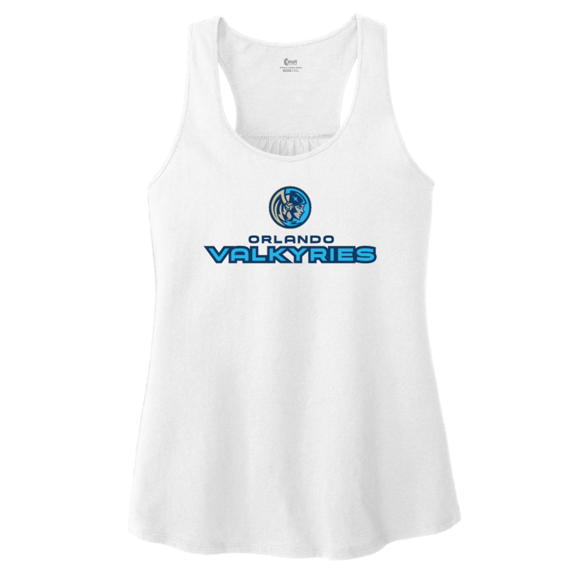 Orlando Valkyries Womens Icon Wordmark Logo Tank Top
