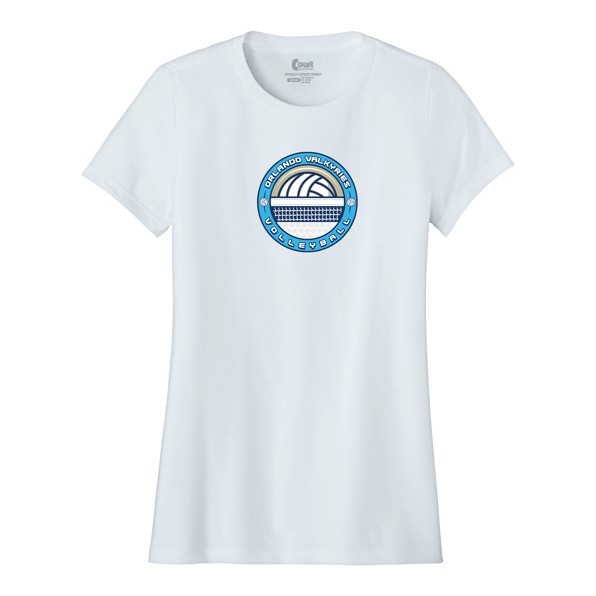 Orlando Valkyries Womens Net Badge T-Shirt