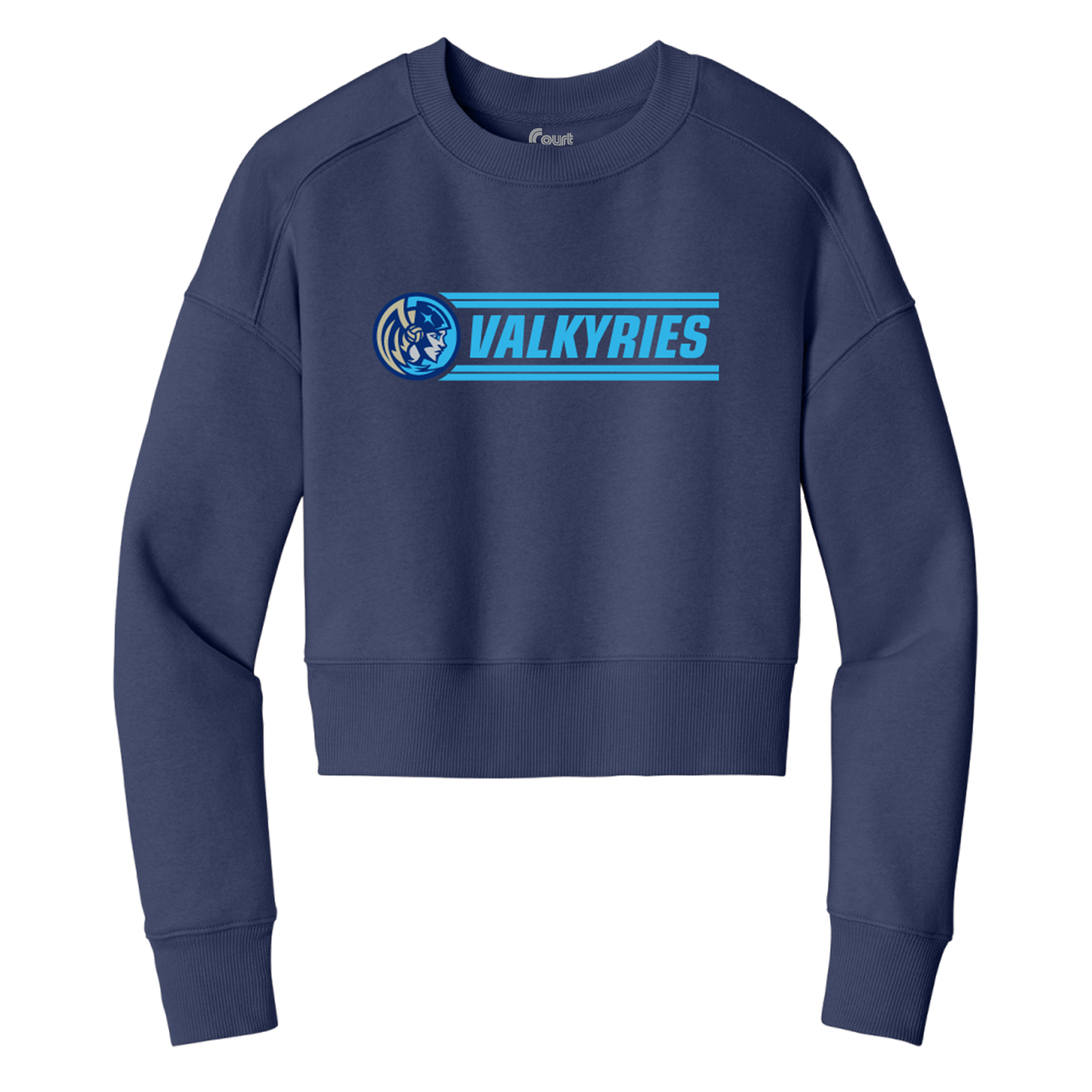 Orlando Valkyries Womens Victory Stripe Crewneck