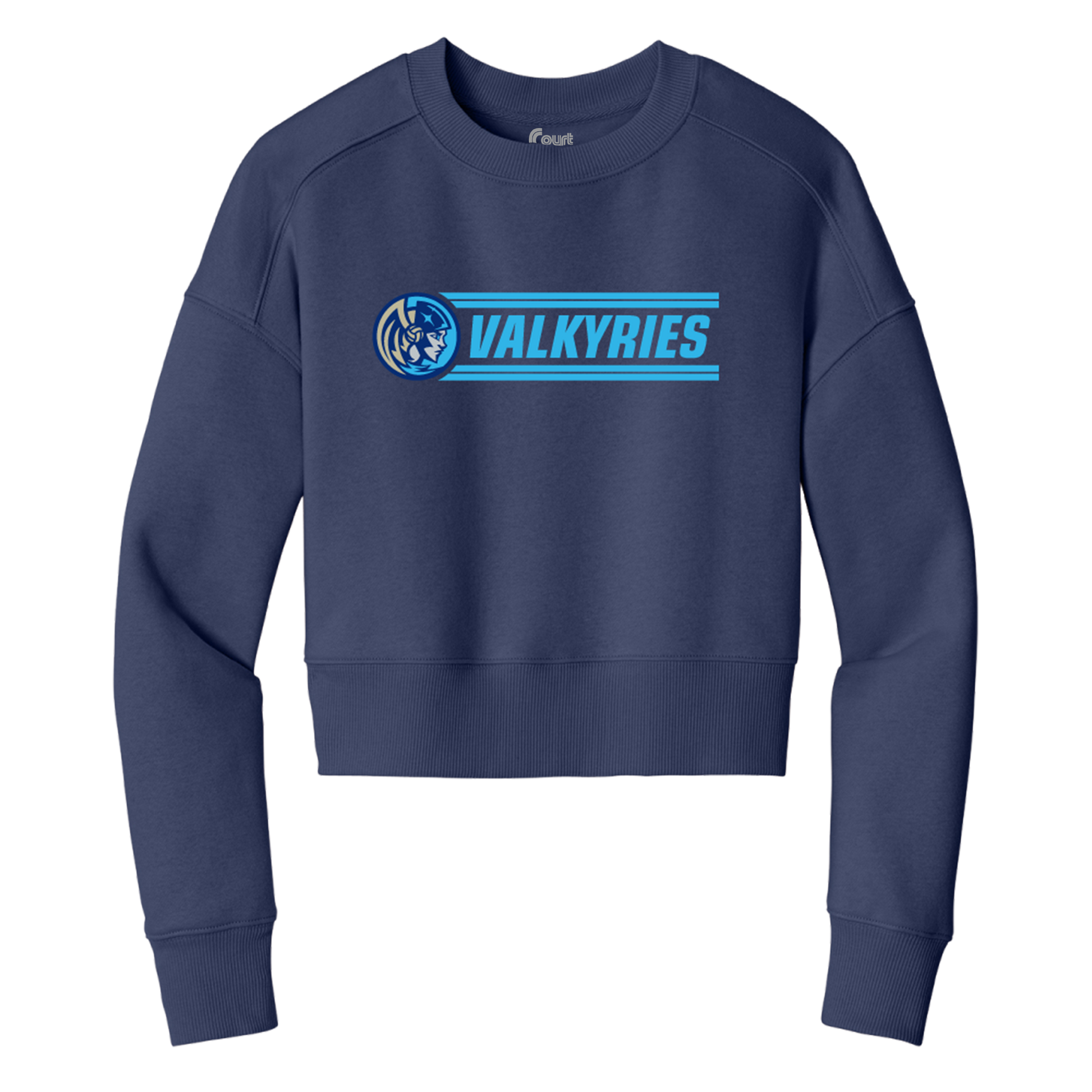 Orlando Valkyries Womens Victory Stripe Crewneck