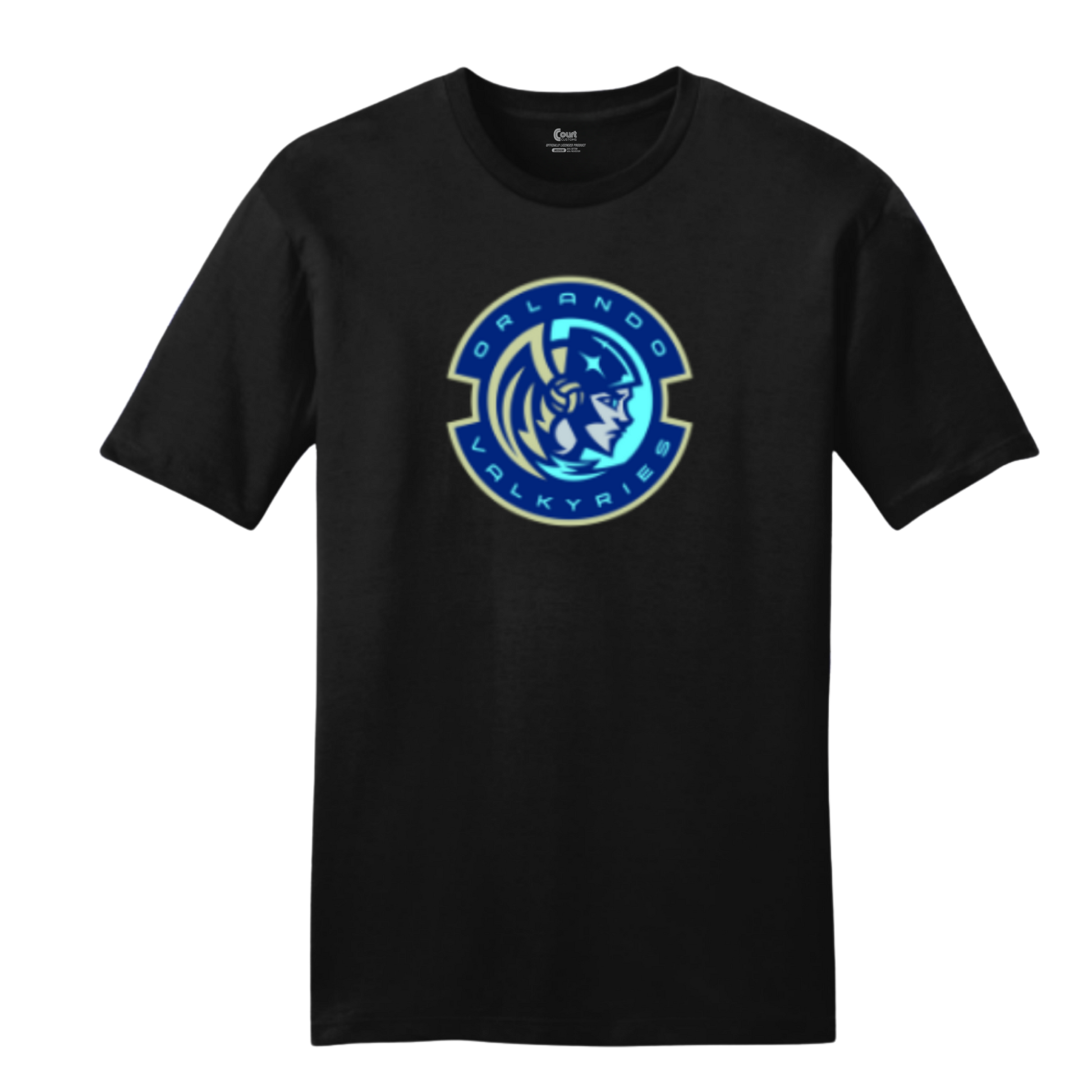 Orlando Valkyries Wordmark Icon Logo T-Shirt